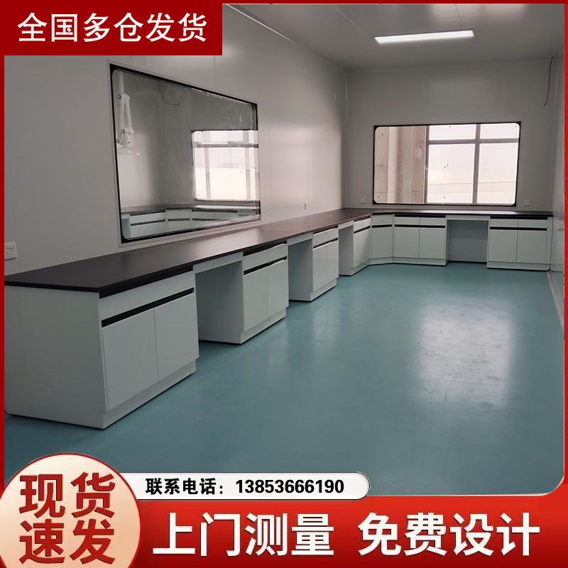 山東實驗臺實驗室全鋼實驗臺工作臺全鋼鋼木pp材質